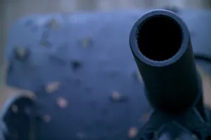 German guns captured by the Americans during the fighting for Belleau Wood German guns captured by the Americans during the fighting for Belleau Wood